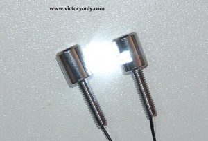 victory Bolt LED License Plate Stainless victory motorcycle parts