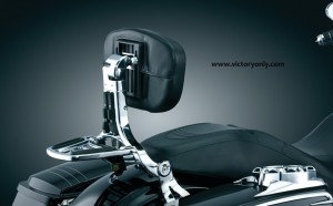 Backrest Driver & Passenger 10-'15 Cross Country Models (except Cross Country Tour or Magnum Models),'12-'13 Hard Ball, & '10-'14 Cross Roads Models with Hard Saddlebags
