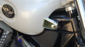 Gas Tank Strap Mount Chrome or Black