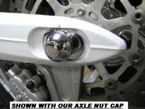 Rear Axle Nut Washer Chrome