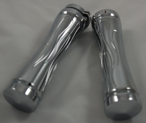 Foot Pegs, Chrome, Magnum Flame