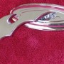 Mirror, Large Oval, Right or Left Side - Chrome