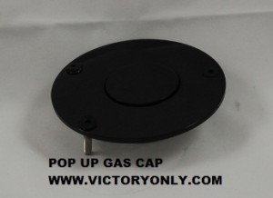 Pop Up Gas Cap, Black