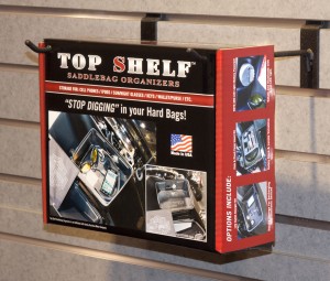 Top Shelf Organizer for 2010 - Present Victory Cross Country Hard Bag