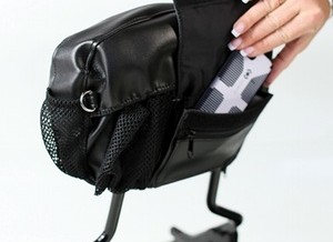 secure pocket to accommodate larger smart phones with smaller zipped pocket for your license, money