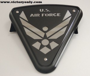 Cheese Wedge Engine Cover Victory Motorcycle Air Force 004