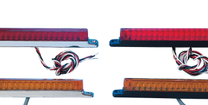 •LEDs are dual intensity, so they can be used as running/brake or running/turn signal