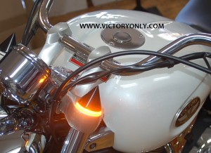 LED FORK CAP LIGHT VICTORY MOTORCYCLE CUSTOM NEW TURN SIGNAL LIHGTS VICTORY MOTORCYCLE CUSTOM PARTS