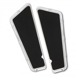 Victory Arlen Ness Chrome Floorboard Black Chrome Victory Parts Accessories