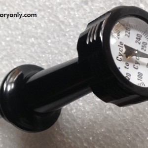 Temperature Gage Dipstick Powder Coated Black or Polished