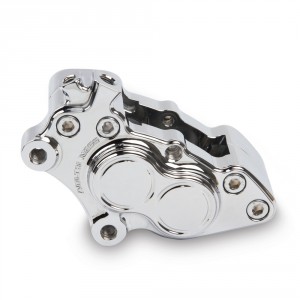 Caliper Housings Front Victory Black, Chrome