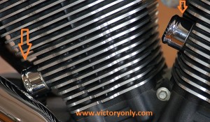 Victory Cam Adjuster Covers Chrome Victory Parts Victory Accessories Victory Aftermarket Victory Motorcycle Parts Victory Motorcycle Accessories Victory Motorcycle Aftermarket