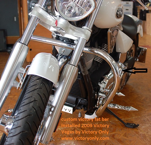 custom victory fat crash bar Victory Parts Victory Aftermarket Victory Accessories Victory Motorcycle Parts Victory Motorcycle Accessories Victory Motorcycle Aftermarket