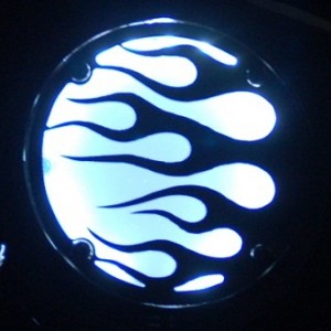Lighted Engine Cover, Flame