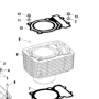 GASKET,HEAD,FRONT GASKET, HEAD, FRONT 5244306 GASKET,HEAD,FRONT