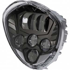 LED Headlight Kit Black Victory® Motorcycles Chrome, Blacked Out