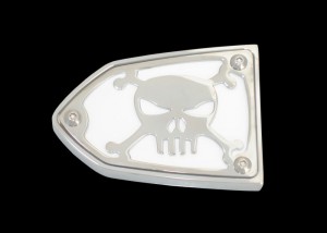 Reservoir Cover Skull and Bones Clutch or Brake Side
