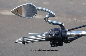 mirrors victory motorcycle custom chrome billet vegas hammer JACKPOT kingpin gunner highball boardwalk judge 8 ball mirror arm left right mirror sets replacement victory only custom parts and accessories online