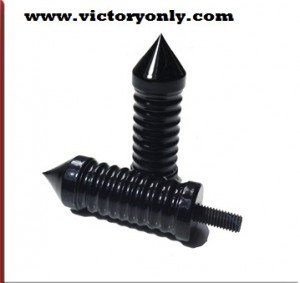 " CUSTOM MADE BLACK PIMP TIGHT SPIKED VICTORY SHIFTER PEGS