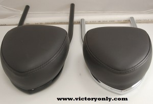 sissybar backrest victory motorcycle light mount custom 006