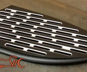 Victory Cross Country and Cross Country Tour Speaker Grills. These create the ultimate custom look for your Victory Cross Country. These billet aluminum grills speak volumes to any Cross Country owner looking to upgrade their dash panel. Available in chrome, contrast cut and solid gloss or flat black powder coat & custom painted.