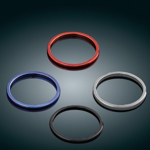 victory grip rings chrome blue red