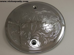 Each cover is machined from forged 6061-T6 billet aluminum Victory Motorcycle Engine Covers Vegas, Cross Country, Guner